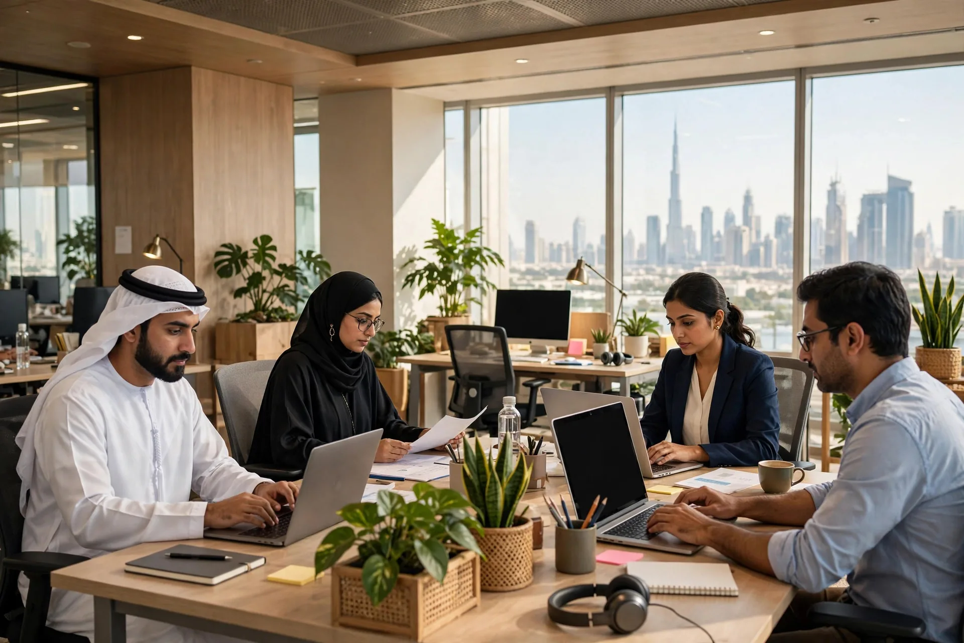 Real Dubai office — economic substance in practice